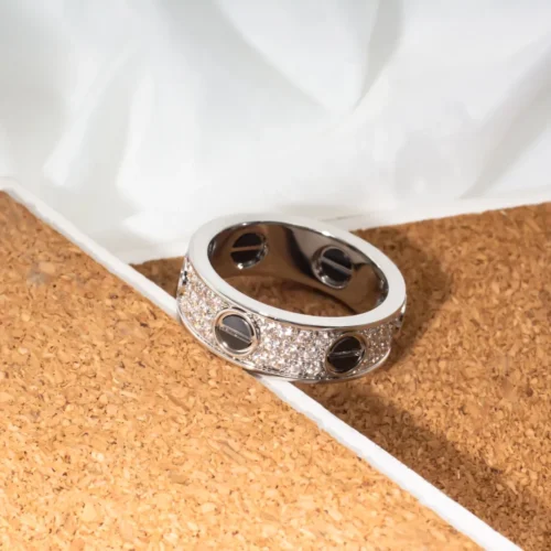 Cartier Starburst Pavé Ring