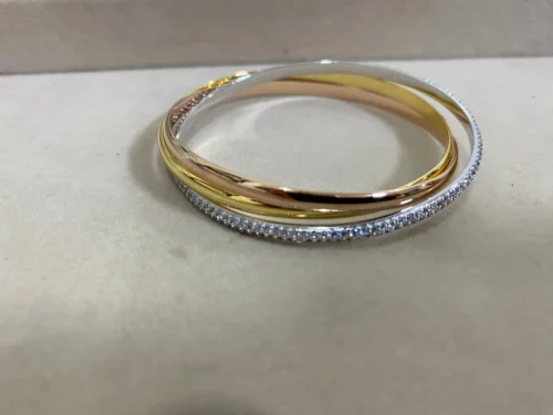 Cartier Two-Tone Bangle Bracelet