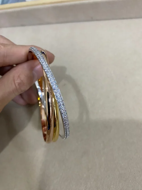 Cartier Two-Tone Bangle Bracelet