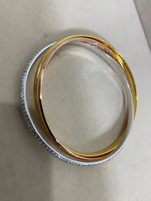 Cartier Two-Tone Bangle Bracelet