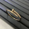 Cartier Nail Stone-Accented Bangle Bracelet