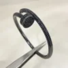 Cartier Nail Pavé Bangle Bracelet