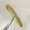 Cartier Stud Stone-Accented Bangle Bracelet