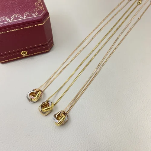 Cartier Multi-Ring Two-Tone Necklace