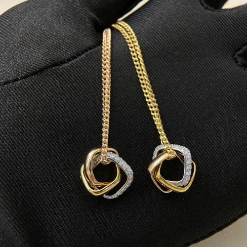 Cartier Multi-Ring Two-Tone Necklace