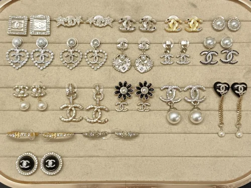 Chanel Stud Earrings Collection