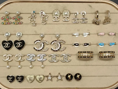 Chanel Stud Earrings Collection