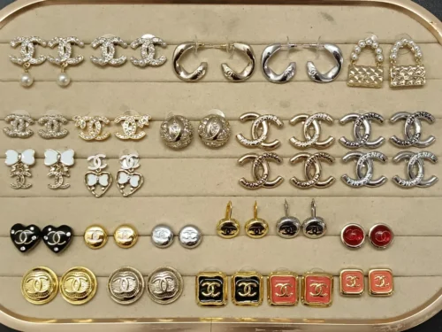 Chanel Stud Earrings Collection