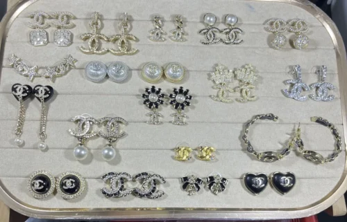 Chanel Stud Earrings Collection
