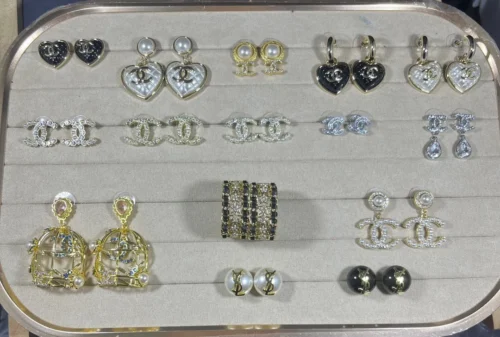 Chanel Stud Earrings Collection