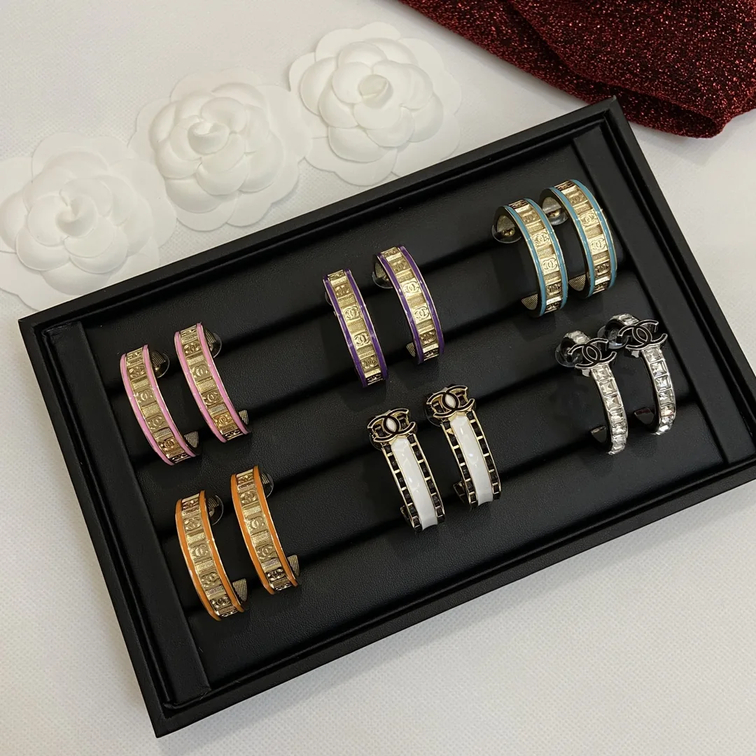 JWCHANEL0009-01 Chanel Stud Earrings Collection