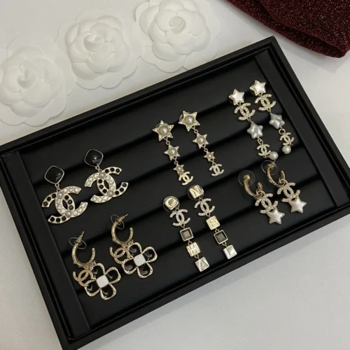 Chanel Stud Earrings Collection