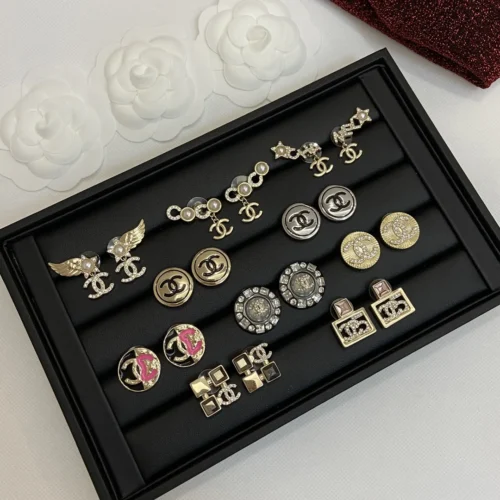 Chanel Stud Earrings Collection