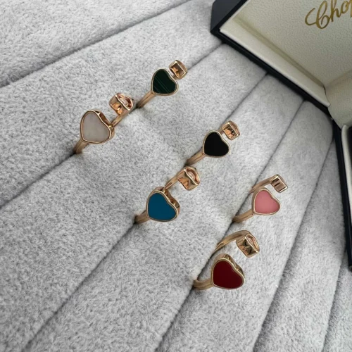 Chopard Happy Diamonds Mother-of-Pearl Heart Ring