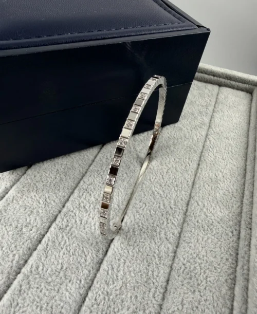 Chopard Quilted Stone-Accented Bangle Bracelet