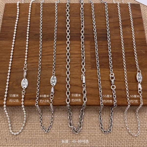 JWCHROMEHEARTS0002-01 Chrome Hearts Necklace Collection