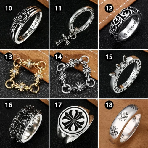Chrome Hearts Ring Collection