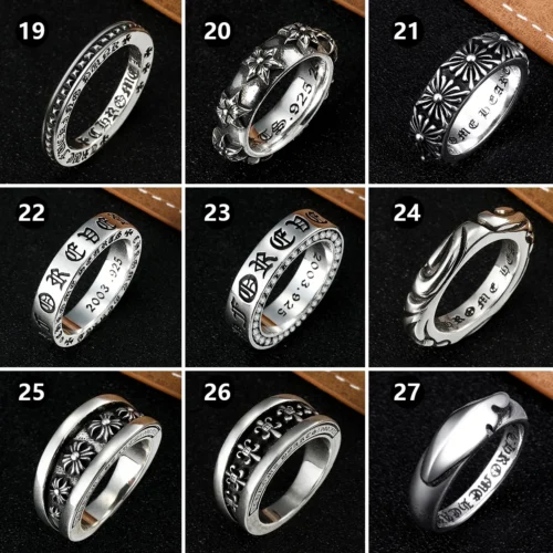 Chrome Hearts Ring Collection