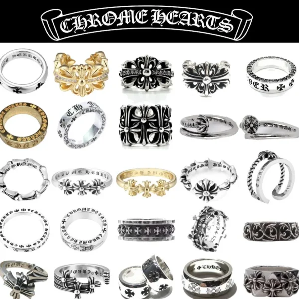 JWCHROMEHEARTS0016-01 Chrome Hearts Ring Collection