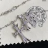 Chrome Hearts Three-Piece Cross Necklace Set