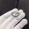 Chrome Hearts 925 Silver Three-Piece Ring