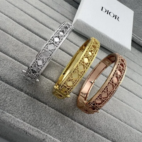 Dior Geometric Bangle Bracelet