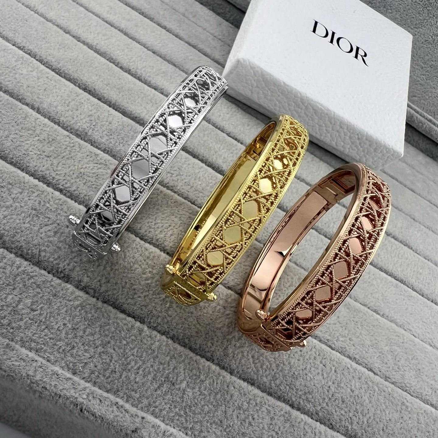 JWDIOR0002-01 Dior Geometric Bangle Bracelet