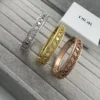 Dior Geometric Bangle Bracelet
