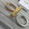 Dior Geometric Bangle Bracelet