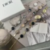 Dior Mother-of-Pearl Star & Moon Bracelet