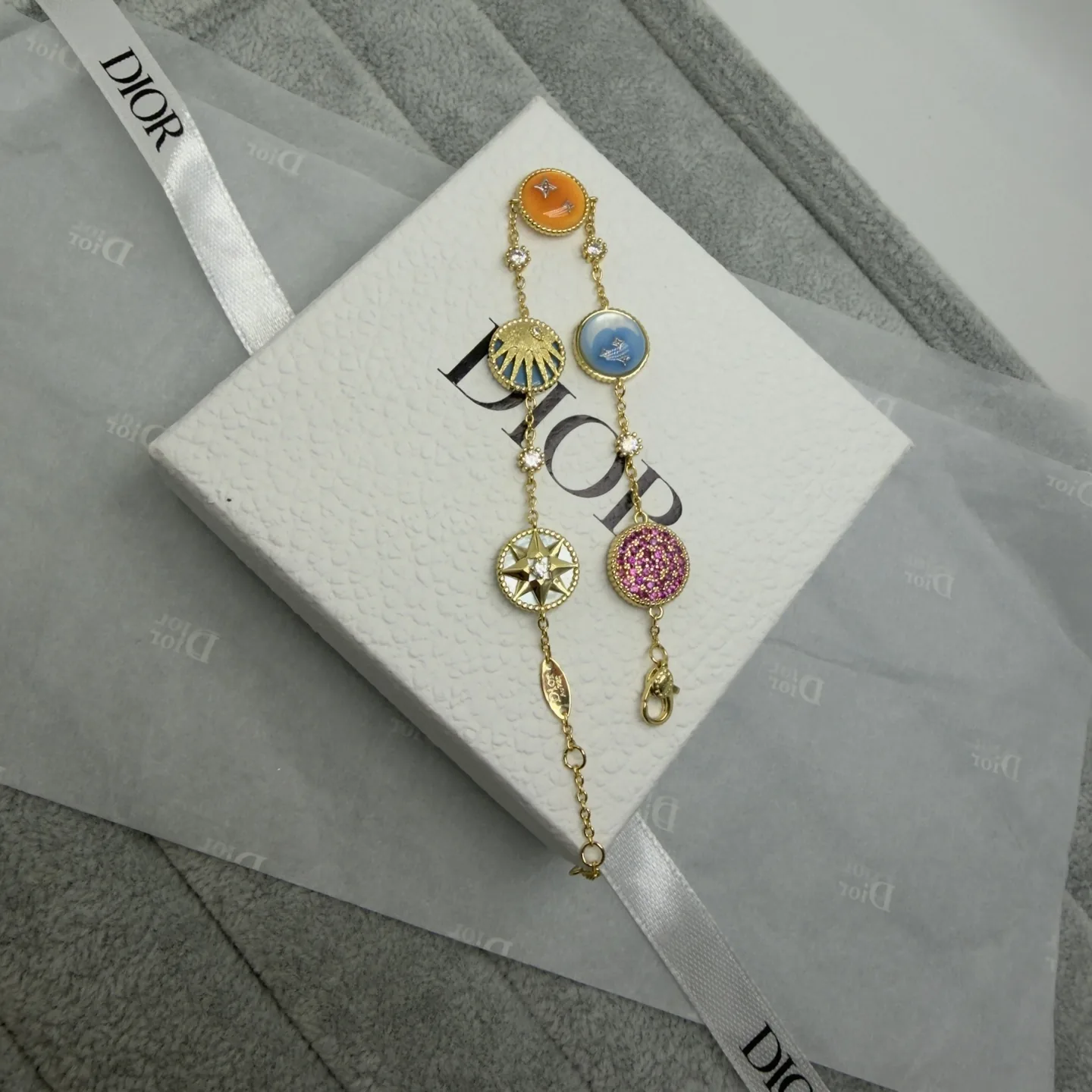 JWDIOR0005-01 Dior Star & Moon Bracelet