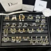 Dior Stud Earring Collection