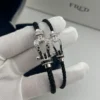 Fred Horseshoe Clasp Cord Bracelet