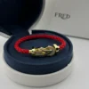 Fred Horseshoe Red Cord Bracelet