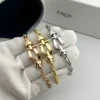 Fred Horseshoe Polished Bracelet