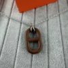 Hermes Horn Anchor Link Necklace