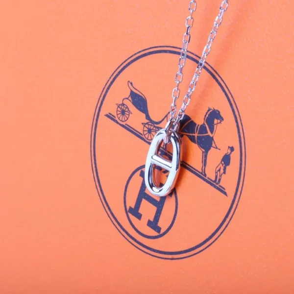 Hermes O’Maillon Anchor Link Necklace