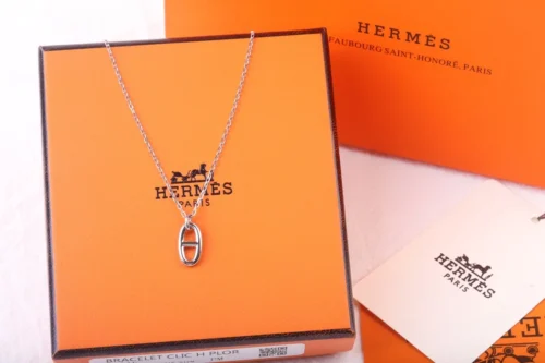 Hermes O’Maillon Anchor Link Necklace