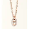 Hermes Anchor Link Necklace