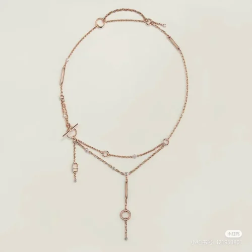 Hermes Anchor Link Necklace