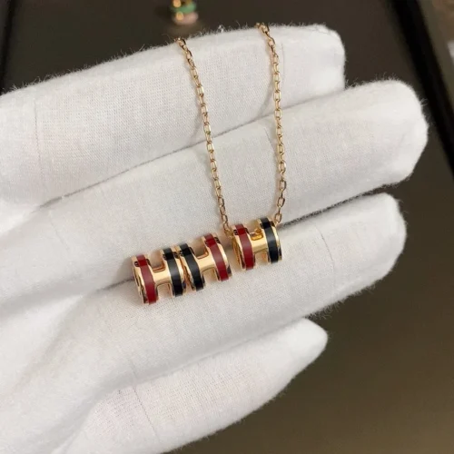 Hermes Two-Tone Necklace