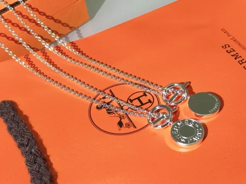 Hermes 925 Silver Necklace