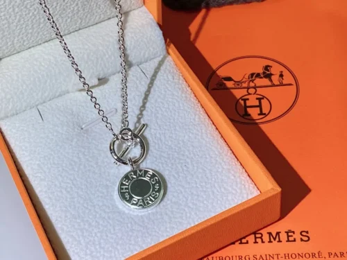 Hermes 925 Silver Necklace