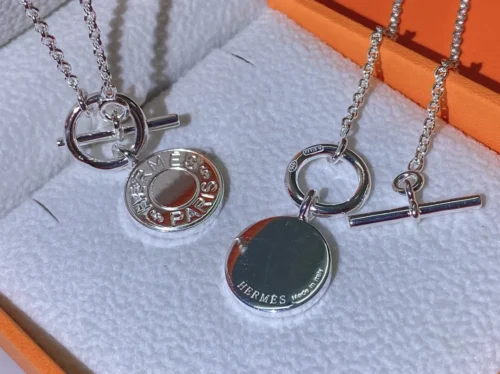 Hermes 925 Silver Necklace