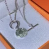 Hermes 925 Silver Necklace
