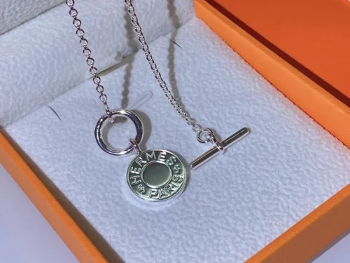 Hermes 925 Silver Necklace