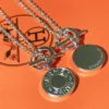 Hermes 925 Silver Necklace