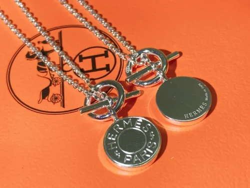 Hermes 925 Silver Necklace