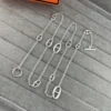 Hermes Anchor Link Polished Long Necklace