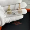 Hermes Handbag Pavé Pendant Necklace